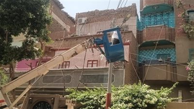 محافظة أسيوط تبدأ حملة رفع كفاءة الإنارة بالشوارع 