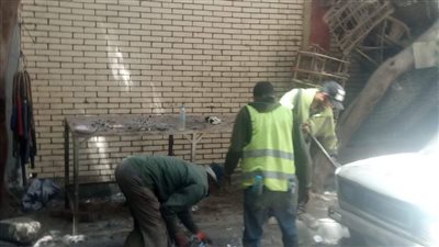 حملات نظافة موسعة ورفع للمخلفات بأحياء الوراق وبولاق الدكرور 