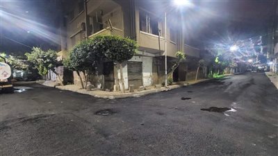الطرق تنهي رصف شارع محمود الحناوي بحي العمرانية (صور)