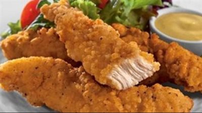 طريقة عمل ستربس الدجاج في خطوات بسيطة 