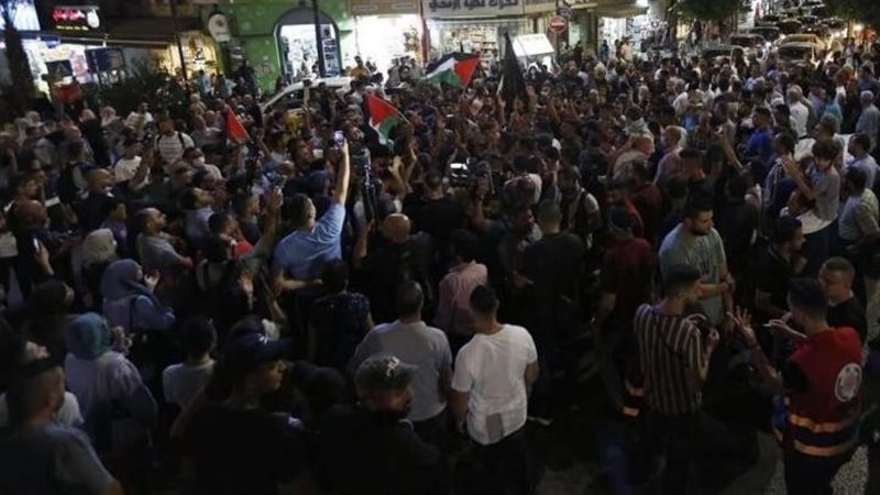 مسيرة فى جنين، فيتو