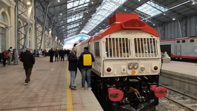 أبرزها التالجو، النقل تستعرض القطارات المنضمة حديثا للسكك الحديدية (فيديو)