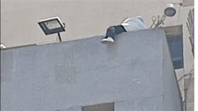 إنقاذ سيدة حاولت الانتحار من أعلى محكمة المنصورة 