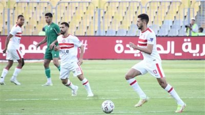 الدوري المصري، الزمالك يواصل تقدمه على الاتحاد بثنائية نظيفة بعد 75 دقيقة