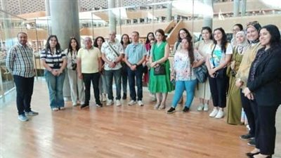 جولة سياحية لطلاب جامعة قرطاج فى الإسكندرية 