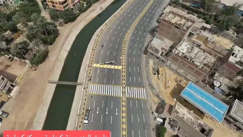 رصف الطرق بالجيزة؛