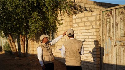 بيت الزكاة والصدقات ينتهي من المسح الشامل لقريتين في بورسعيد