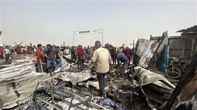 استشهاد 7 فلسطينيين بهجوم جديد على منطقة الخيام غرب رفح