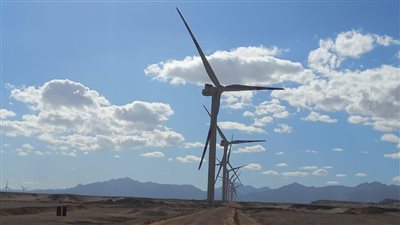 الكهرباء تفتتح محطة طاقة الرياح بخليج السويس قدرة 252 ميجاوات.. إنتاج 1200 جيجاوات سنويا من الكهرباء