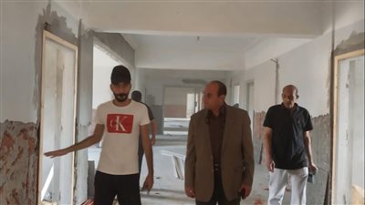 وكيل تضامن الدقهلية يتابع أعمال رفع كفاءه مبني دار كبار السن بأجا (صور)