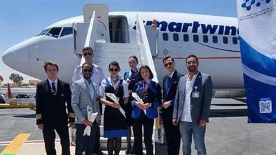 بعد توقف عامين، مطار مرسى مطروح يستقبل أولى الرحلات القادمة من العاصمة البولندية وارسو