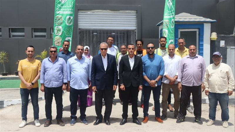 محافظ القليوبية خلال