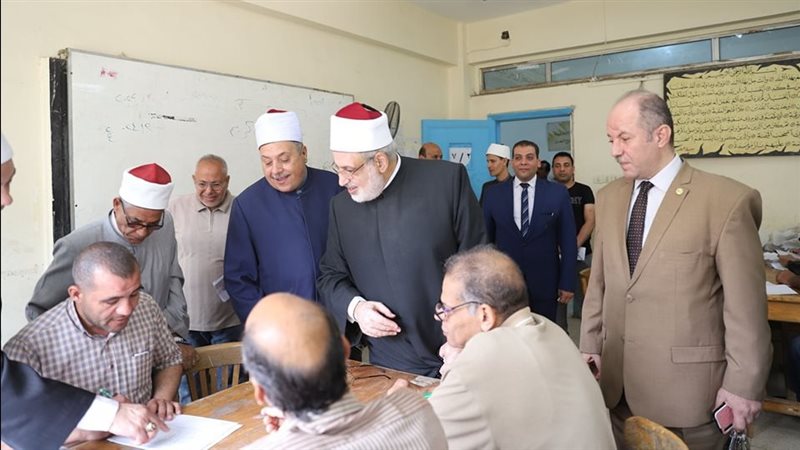 وكيل الأزهر خلال