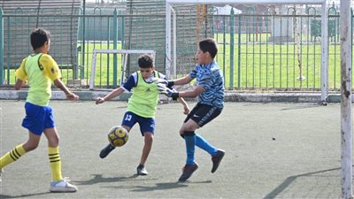 المقاولون العرب يمنح أكثر من فرصة في اختبارات الناشئين (صور)