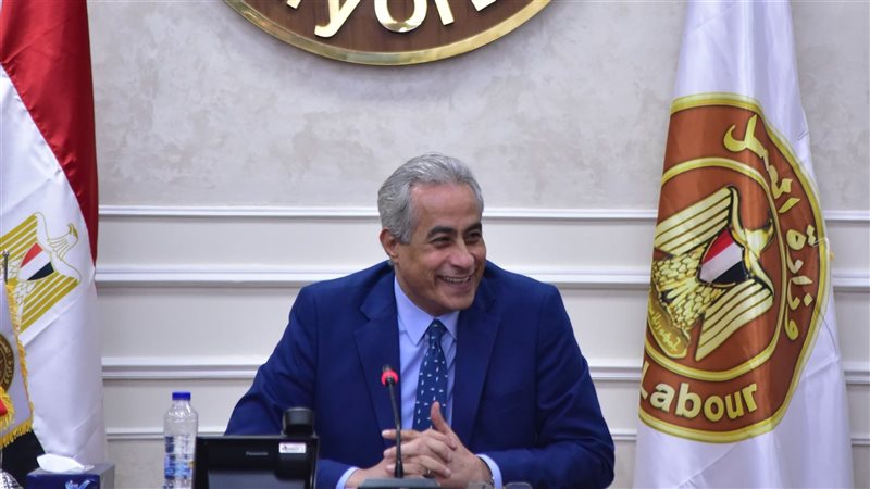 حسن شحاتة وزير العمل،