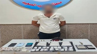 سقوط 6 عناصر إجرامية بحوزتهم كميات من المخدرات بـ 5.1 مليون جنيه (صور)
