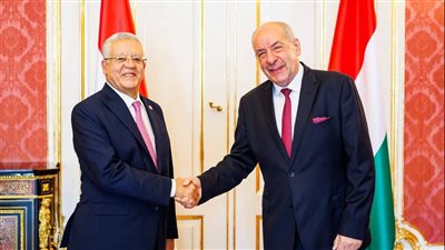 تفاصيل لقاء جبالي ورئيس جمهورية المجر