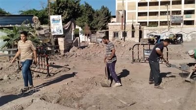 بدء صيانة وتطوير كوبري الهويس ببيلا في كفر الشيخ