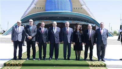 اجتماعات مكثفة لرئيس الشيوخ خلال زيارته إلى أوزباكستان