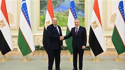 تفاصيل لقاء وفد مجلس الشيوخ برئيس جمهورية أوزباكستان