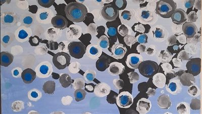 بمناسبة أعياد الربيع، افتتاح معرض تشكيلي يضم 50 لوحة فنية