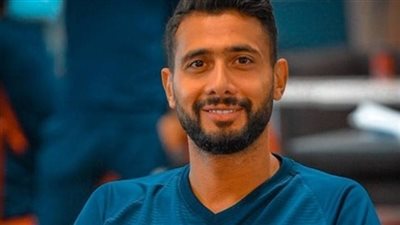 أحمد عادل عبد المنعم حارس الإسماعيلي يتعرض لحادث (صورة)