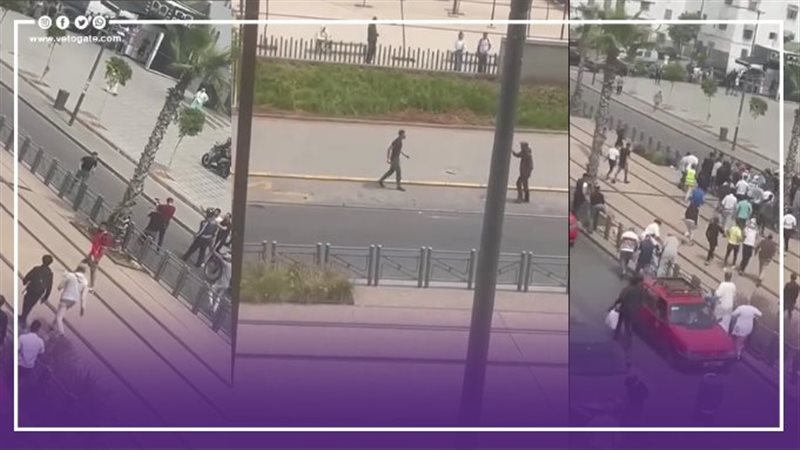 مغربي يهاجم المارة