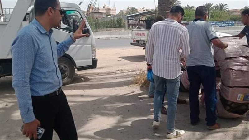 رفع إشغالات الطريق
