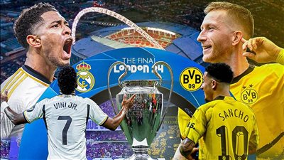 موعد نهائي دوري أبطال أوروبا بين الريال ودورتموند والقنوات الناقلة 