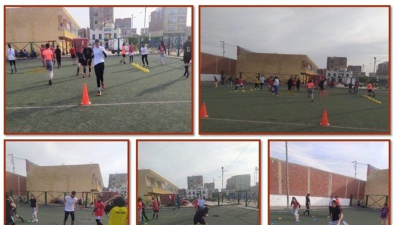 استمرارتدريب عضوات