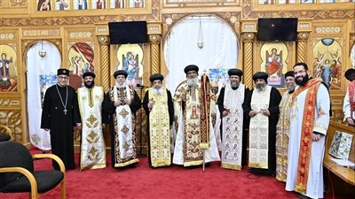 الكنيسة الأرثوذكسية تحتفل بتجليس الأنبا چوزيف على إيبارشية ناميبيا