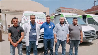 الكشف على 1800 مريض خلال قافلة طبية بقرية المنشر في الشرقية