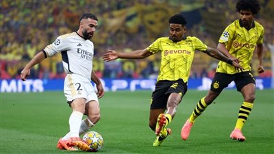 نهائي دوري أبطال أوروبا، كارفاخال يتقدم لريال مدريد بالهدف الأول أمام دورتموند 