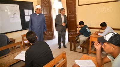 محافظ الغربية يتابع أداء الطلاب في امتحانات الشهادة الثانوية الأزهرية