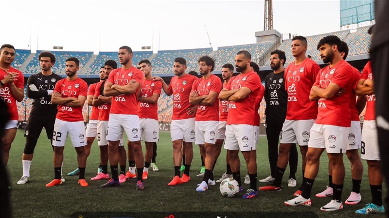 منتخب مصر يستعد لمواجهة