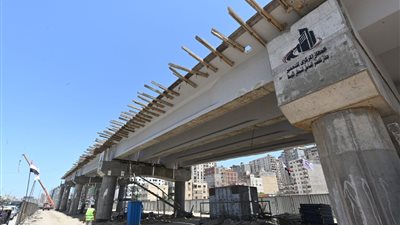 وزير الإسكان يتفقد مشروع إنشاء كوبري على مستويين لربط شارع السادات بالطريق الساحلي الدولي