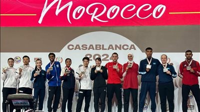 الكاراتيه، منتخب مصر يحصد 3 ميداليات في الدوري العالمي بالمغرب