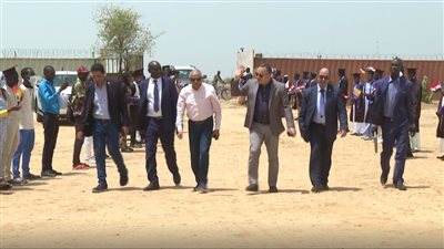 رئيس جامعة الإسكندرية يتفقد فرع الجامعة بمنطقة توكرا - إنجامينا