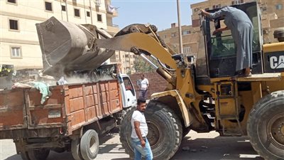 رفع 2100 طن تراكمات ومخلفات خلال حملات موسعة بحدائق الأهرام في الجيزة