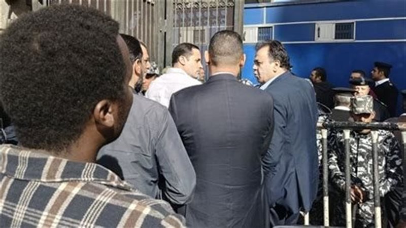 طنطاوي أمام المحكمة،