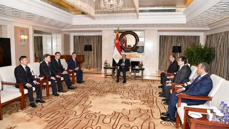 الرئيس السيسي خلال