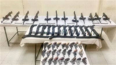 ضبط 232 سلاحا ناريا و344 قضية مخدرات، حصاد الحملات الأمنية خلال 24 ساعة