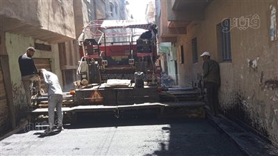 محافظ كفر الشيخ: رصف الشوارع الرئيسية ببلطيم ودسوق 