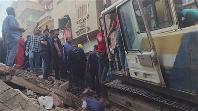 ارتفاع عدد ضحايا عقار ميت غمر لـ 5 متوفين و4 مصابين