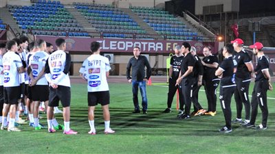 المنتخب الأولمبي يواصل تدريباته بحضور بركات وأبو هشيمة (صور)