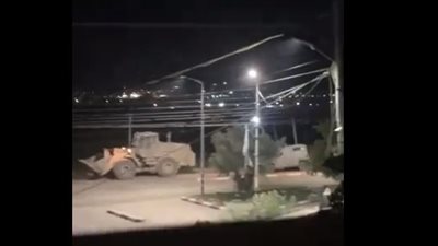 قوات الاحتلال تقتحم مدينة جنين (فيديو)