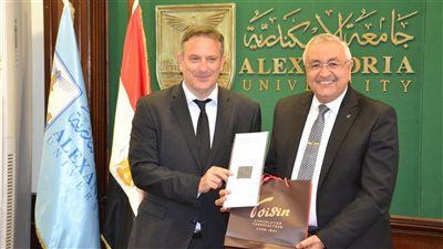 جامعة الإسكندرية تستقبل وفد 