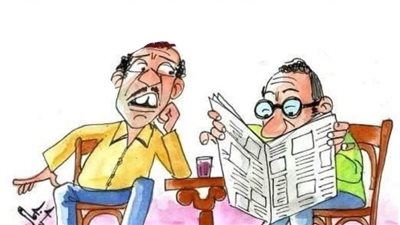 انقطاع الكهرباء في كاريكاتير فيتو