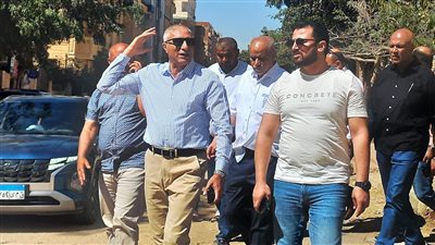 نائب رئيس المجتمعات العمرانية يتفقد تنفيذ مشروعات سوهاج الجديدة
