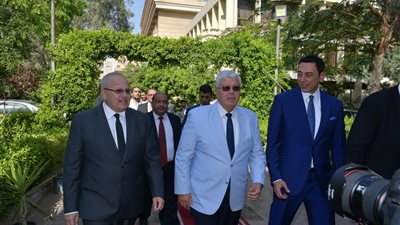 الخشت: تطوير الرياضة الجامعية ودعمها بكافة الإمكانات وتوفير بيئة مناسبة لممارستها 